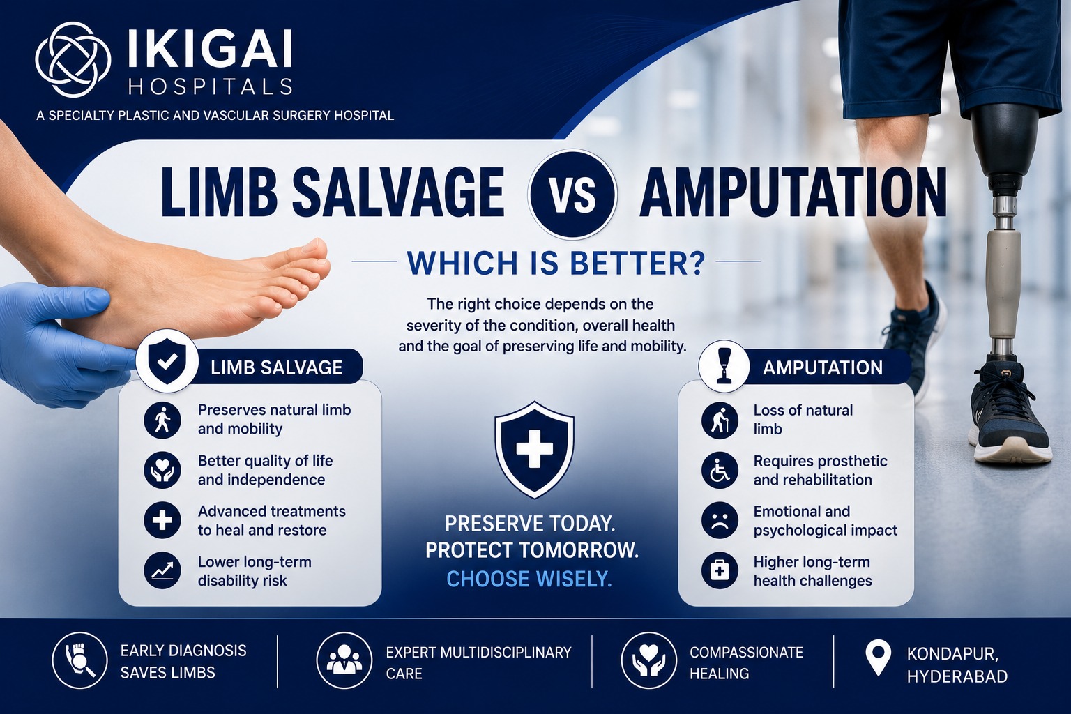 Limb Salvage vs Amputation: Which Is Better? A Complete Guide for Patients
