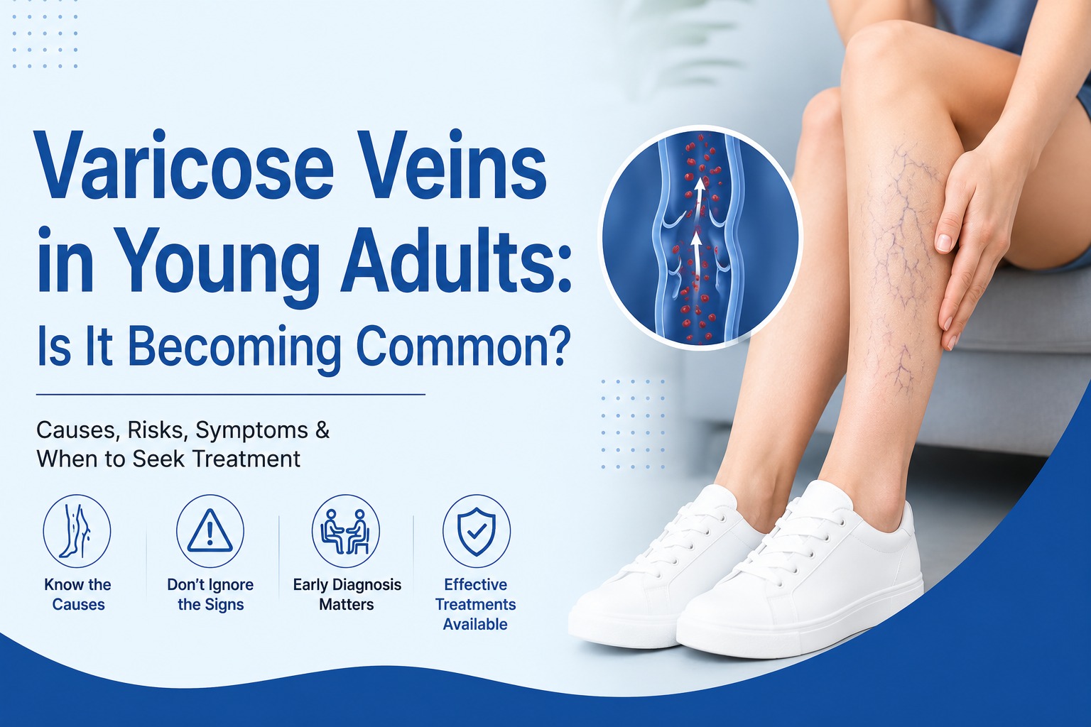Varicose Veins in Young Adults: Causes & Early Signs
