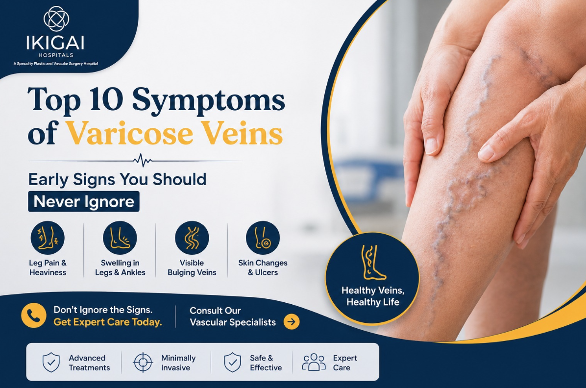 Top 10 Symptoms of Varicose Veins: Early Signs You Should Never Ignore